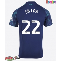 Camiseta Leicester City Oliver Skipp #22 Visitante Equipación 2025-26 manga corta